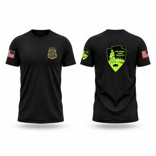 Old School Cotton Feel Shirt, National Park Service, Police, Teamtime, Team time, sublimation, custom sports apparel, team uniforms, spirit wear, spiritwear, sports uniforms, custom shirts, team store, custom team store, fundraiser sports, apparel fundraiser