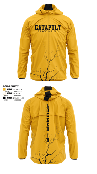 Windbreaker, Catapult Track & Field, Track & Field, Teamtime, Team time, sublimation, custom sports apparel, team uniforms, spirit wear, spiritwear, sports uniforms, custom shirts, team store, custom team store, fundraiser sports, apparel fundraiser