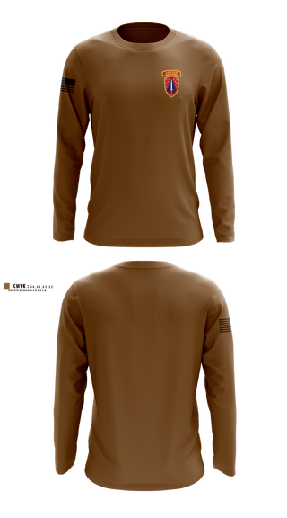 Long Sleeve Performance Shirt, 2/54th SFAB, Army, Teamtime, Team time, sublimation, custom sports apparel, team uniforms, spirit wear, spiritwear, sports uniforms, custom shirts, team store, custom team store, fundraiser sports, apparel fundraiser