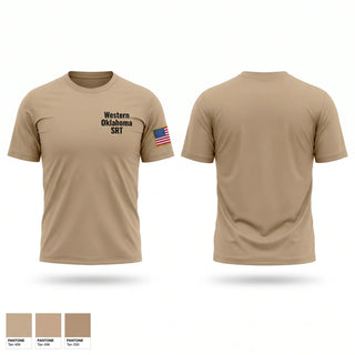 Short Sleeve Performance Shirt, Western Oklahoma SRT, Police, Teamtime, Team time, sublimation, custom sports apparel, team uniforms, spirit wear, spiritwear, sports uniforms, custom shirts, team store, custom team store, fundraiser sports, apparel fundraiser