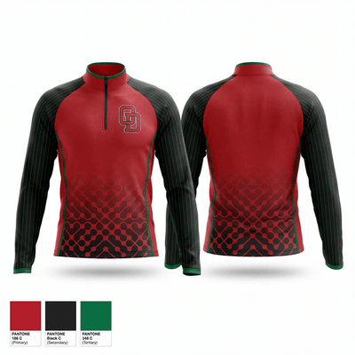 Lady O Dawgs 5079727 Quarter Zip Jacket - 1