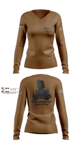1/204th ADA 3113365 Women's Long Sleeve V-neck Shirt - 5
