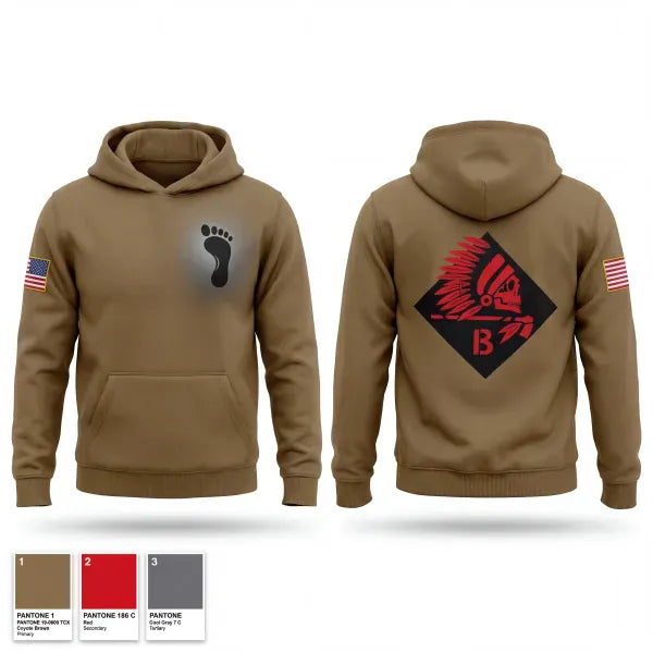 Hoodie, Bco 2-501 PIR, Army, Teamtime, Team time, sublimation, custom sports apparel, team uniforms, spirit wear, spiritwear, sports uniforms, custom shirts, team store, custom team store, fundraiser sports, apparel fundraiser