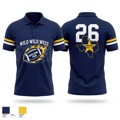 WILD WILD WESR 56221228 Short Sleeve Performance Polo - 1