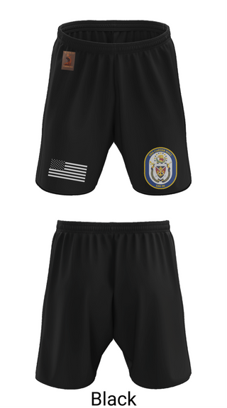 Athletic Shorts With Pockets, Uss Carter Hall, , Teamtime, Team time, sublimation, custom sports apparel, team uniforms, spirit wear, spiritwear, sports uniforms, custom shirts, team store, custom team store, fundraiser sports, apparel fundraiser