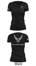 USAF Volunteer 95429734 Women's Short Sleeve V-neck Shirt - 28