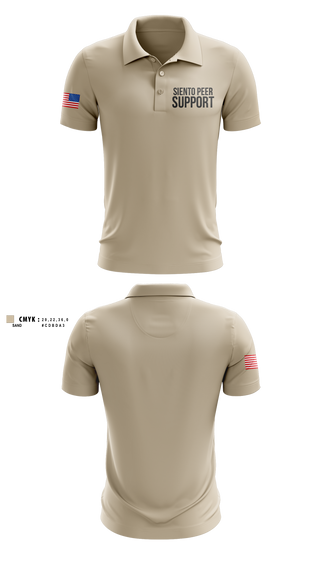 Short Sleeve Performance Polo, Siento Peer Support, Fire Department, Teamtime, Team time, sublimation, custom sports apparel, team uniforms, spirit wear, spiritwear, sports uniforms, custom shirts, team store, custom team store, fundraiser sports, apparel fundraiser