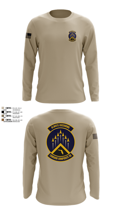 SER-FL-355 TAMIAMI COMPOSITE SQUADRON 96021662 Long Sleeve Performance Shirt 6