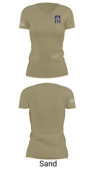 Womens Short Sleeve Vneck Shirt, 76th IBCT, , Teamtime, Team time, sublimation, custom sports apparel, team uniforms, spirit wear, spiritwear, sports uniforms, custom shirts, team store, custom team store, fundraiser sports, apparel fundraiser