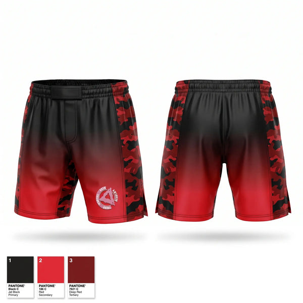 Fight Shorts, Triad Martial Arts, , Teamtime, Team time, sublimation, custom sports apparel, team uniforms, spirit wear, spiritwear, sports uniforms, custom shirts, team store, custom team store, fundraiser sports, apparel fundraiser