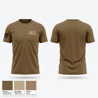 Short Sleeve Performance Shirt, Jail, Police, Teamtime, Team time, sublimation, custom sports apparel, team uniforms, spirit wear, spiritwear, sports uniforms, custom shirts, team store, custom team store, fundraiser sports, apparel fundraiser