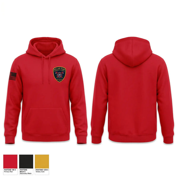 Hoodie, Atlas Township Fire Department, Fire Department, Teamtime, Team time, sublimation, custom sports apparel, team uniforms, spirit wear, spiritwear, sports uniforms, custom shirts, team store, custom team store, fundraiser sports, apparel fundraiser