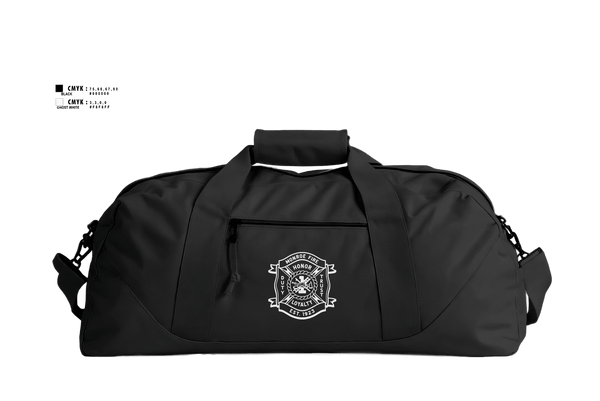Duffle Bag, Monroe Fire Rescue, Fire Department, Teamtime, Team time, sublimation, custom sports apparel, team uniforms, spirit wear, spiritwear, sports uniforms, custom shirts, team store, custom team store, fundraiser sports, apparel fundraiser