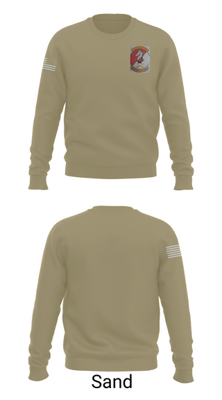 Crew Neck Sweatshirt, Caisson BTRY 3CR, , Teamtime, Team time, sublimation, custom sports apparel, team uniforms, spirit wear, spiritwear, sports uniforms, custom shirts, team store, custom team store, fundraiser sports, apparel fundraiser