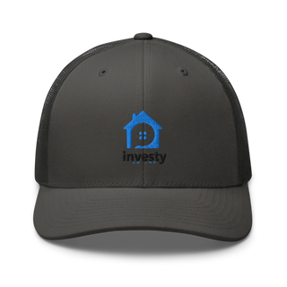Investy 11461378 Retro Trucker Hat | Yupoong 6606