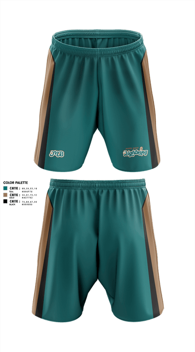 Myrtle Beach Lightning 76786551 Athletic Shorts With Pockets - 1