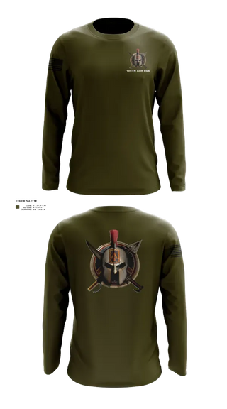 Long Sleeve Performance Shirt, 108th Air Defense Artillery Brigade, Army, Teamtime, Team time, sublimation, custom sports apparel, team uniforms, spirit wear, spiritwear, sports uniforms, custom shirts, team store, custom team store, fundraiser sports, apparel fundraiser