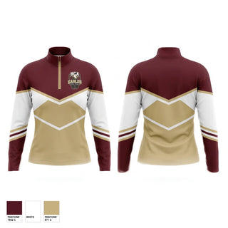 Quarter Zip Jacket, Eagles, Cheer, Teamtime, Team time, sublimation, custom sports apparel, team uniforms, spirit wear, spiritwear, sports uniforms, custom shirts, team store, custom team store, fundraiser sports, apparel fundraiser