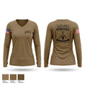 1-7 Mortars Women's Long Sleeve V-neck Shirt - 1