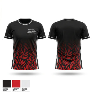 Soft Poly Tee Cotton Like Feel, Fox Valley Judo & Jujitsu of Wisconsin, , Teamtime, Team time, sublimation, custom sports apparel, team uniforms, spirit wear, spiritwear, sports uniforms, custom shirts, team store, custom team store, fundraiser sports, apparel fundraiser