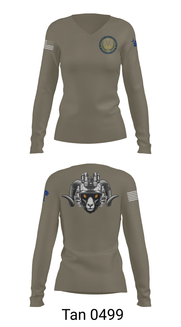 Womens Long Sleeve Vneck Shirt, BLACKSHEEP, , Teamtime, Team time, sublimation, custom sports apparel, team uniforms, spirit wear, spiritwear, sports uniforms, custom shirts, team store, custom team store, fundraiser sports, apparel fundraiser