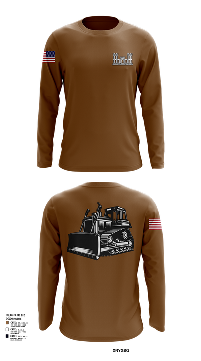A co 229th Heavy 11453419 Long Sleeve Performance Shirt 101