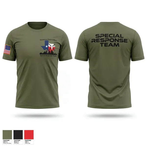 Short Sleeve Performance Shirt, Houston ERO SRT, Police, Teamtime, Team time, sublimation, custom sports apparel, team uniforms, spirit wear, spiritwear, sports uniforms, custom shirts, team store, custom team store, fundraiser sports, apparel fundraiser