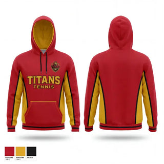 Hoodie, Tinley Park High School Tennis, Tennis, Teamtime, Team time, sublimation, custom sports apparel, team uniforms, spirit wear, spiritwear, sports uniforms, custom shirts, team store, custom team store, fundraiser sports, apparel fundraiser