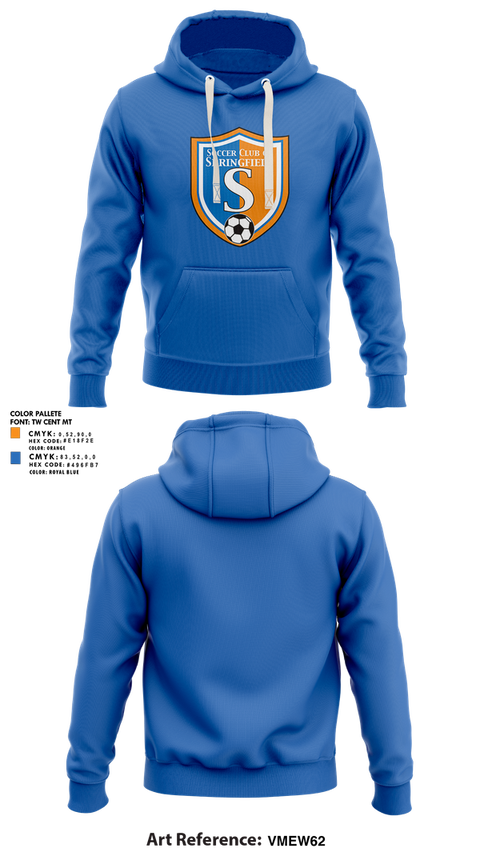 Hoodie, Soccer Club Of Springfield, Men's Soccer, Teamtime, Team time, sublimation, custom sports apparel, team uniforms, spirit wear, spiritwear, sports uniforms, custom shirts, team store, custom team store, fundraiser sports, apparel fundraiser