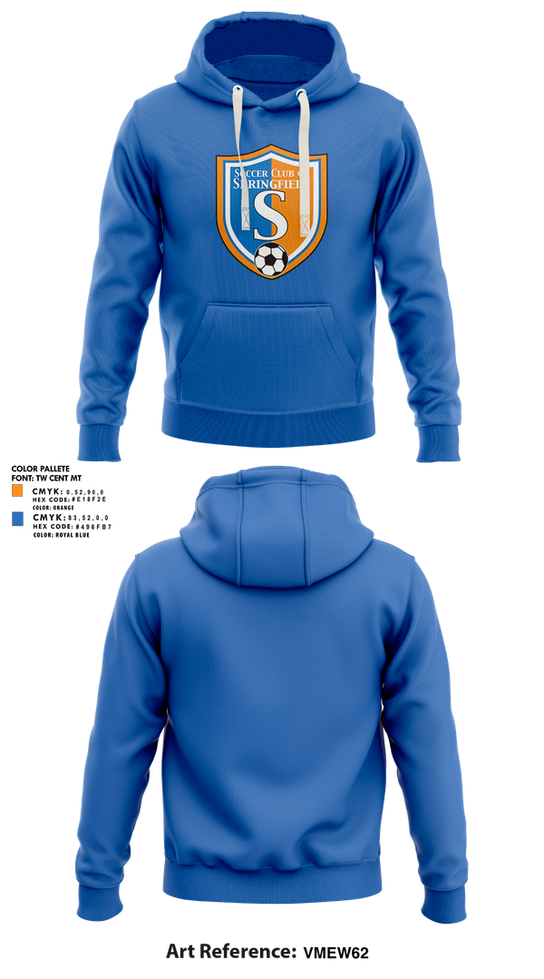 Hoodie, Soccer Club Of Springfield, Men's Soccer, Teamtime, Team time, sublimation, custom sports apparel, team uniforms, spirit wear, spiritwear, sports uniforms, custom shirts, team store, custom team store, fundraiser sports, apparel fundraiser