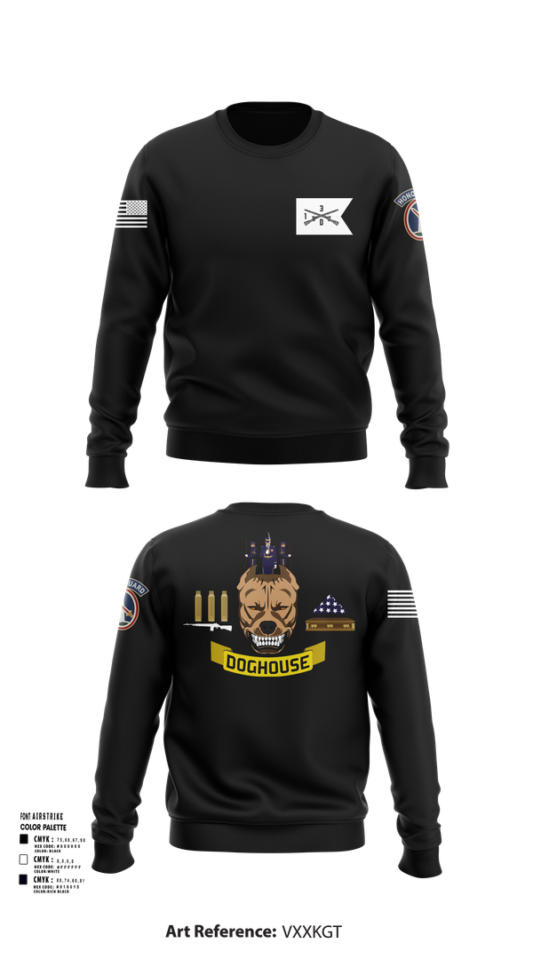 Crew Neck Sweatshirt, Doghouse Company, , Teamtime, Team time, sublimation, custom sports apparel, team uniforms, spirit wear, spiritwear, sports uniforms, custom shirts, team store, custom team store, fundraiser sports, apparel fundraiser