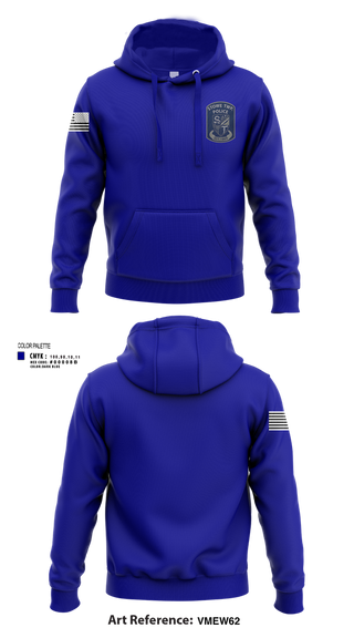 Hoodie, Stowe Township, Police, Teamtime, Team time, sublimation, custom sports apparel, team uniforms, spirit wear, spiritwear, sports uniforms, custom shirts, team store, custom team store, fundraiser sports, apparel fundraiser