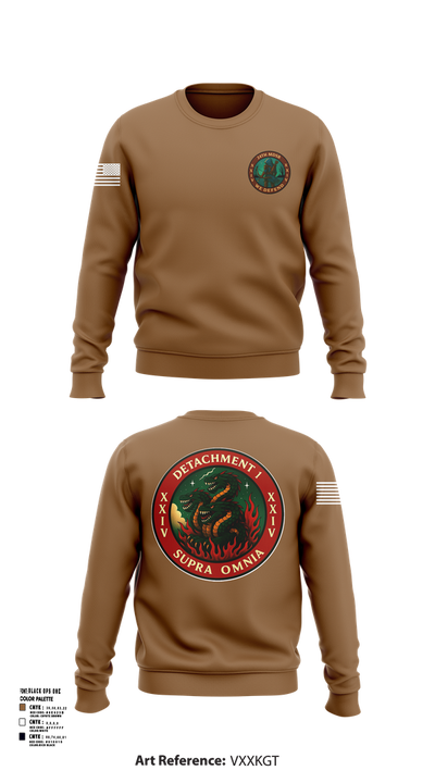 Detachment 1, 24th MDSB 49802931 Crew Neck Sweatshirt - 103