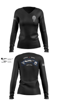 ECF Sniper team 1443907 Women's Long Sleeve V-neck Shirt - 100