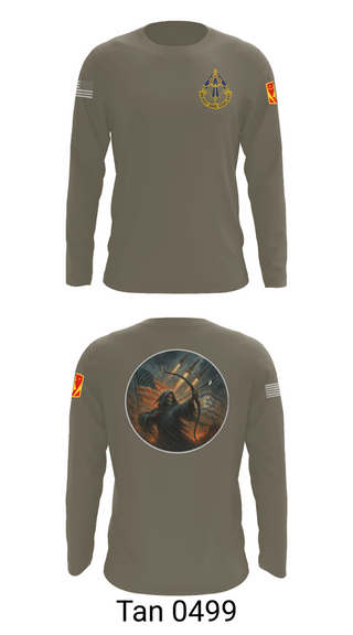 Long Sleeve Performance Shirt, HHB, 31st ADA BDE, , Teamtime, Team time, sublimation, custom sports apparel, team uniforms, spirit wear, spiritwear, sports uniforms, custom shirts, team store, custom team store, fundraiser sports, apparel fundraiser