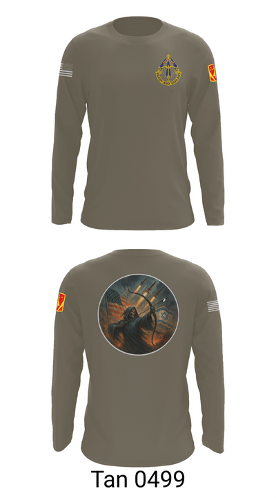 HHB, 31st ADA BDE 93964777 Long Sleeve Performance Shirt 66