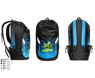 Gear Bag, Northeast Toros Football, Football, Teamtime, Team time, sublimation, custom sports apparel, team uniforms, spirit wear, spiritwear, sports uniforms, custom shirts, team store, custom team store, fundraiser sports, apparel fundraiser