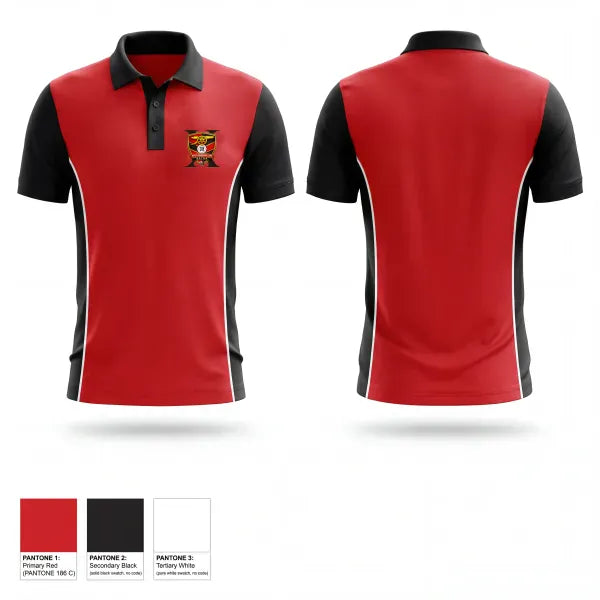 Short Sleeve Performance Polo, Region 1398 Arsenal, Men's Soccer, Teamtime, Team time, sublimation, custom sports apparel, team uniforms, spirit wear, spiritwear, sports uniforms, custom shirts, team store, custom team store, fundraiser sports, apparel fundraiser