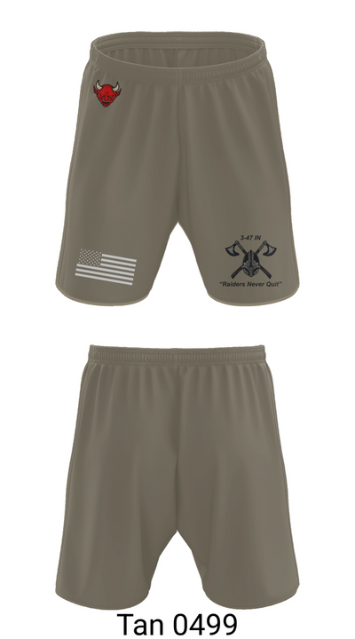 D Co 3-47 75831418 Athletic Shorts With Pockets - 69