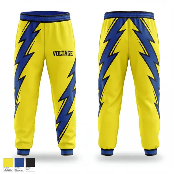 Sweatpants, Voltage, Softball, Teamtime, Team time, sublimation, custom sports apparel, team uniforms, spirit wear, spiritwear, sports uniforms, custom shirts, team store, custom team store, fundraiser sports, apparel fundraiser