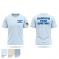 Canandaigua Police Department 6443013 Old School Cotton Feel Shirt - 1