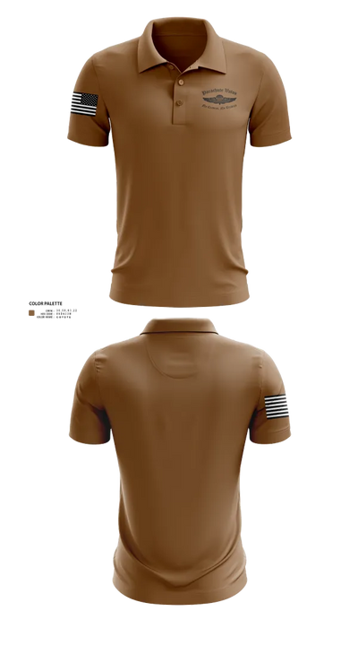 1st AD 51038840 Short Sleeve Performance Polo - 22
