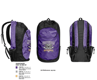 Gear Bag, Heuvelton Baseball, Baseball, Teamtime, Team time, sublimation, custom sports apparel, team uniforms, spirit wear, spiritwear, sports uniforms, custom shirts, team store, custom team store, fundraiser sports, apparel fundraiser