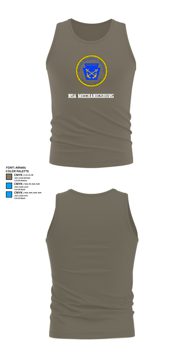 NSA Mechanicsburg 84971329 Tank Top - 75