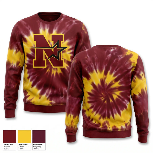 Crew Neck Sweatshirt, North Middle School Cross Country, Cross Country, Teamtime, Team time, sublimation, custom sports apparel, team uniforms, spirit wear, spiritwear, sports uniforms, custom shirts, team store, custom team store, fundraiser sports, apparel fundraiser