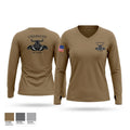 Charger 46586810 Women's Long Sleeve V-neck Shirt - 1