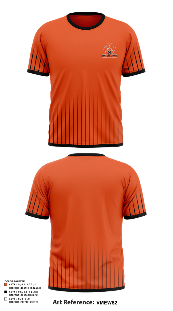 Short Sleeve Performance Shirt, Macon Tiger Golf, Golf, Teamtime, Team time, sublimation, custom sports apparel, team uniforms, spirit wear, spiritwear, sports uniforms, custom shirts, team store, custom team store, fundraiser sports, apparel fundraiser