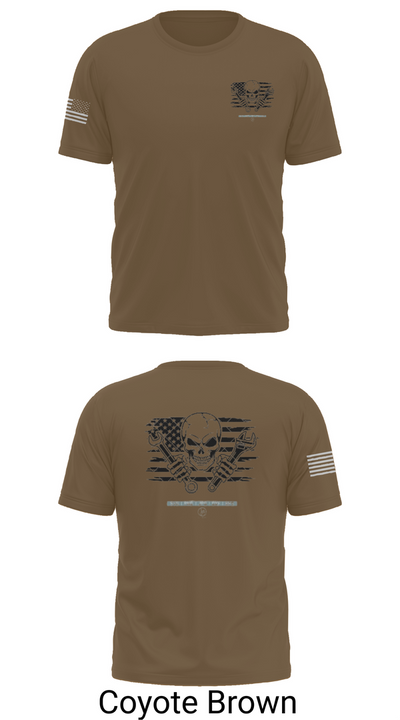 1245th Transportation Company 80401468 Old School Cotton Feel Shirt - 10