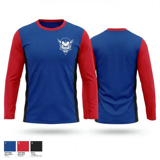 Long Sleeve Performance Shirt, Dover Academy Blue Devils, , Teamtime, Team time, sublimation, custom sports apparel, team uniforms, spirit wear, spiritwear, sports uniforms, custom shirts, team store, custom team store, fundraiser sports, apparel fundraiser