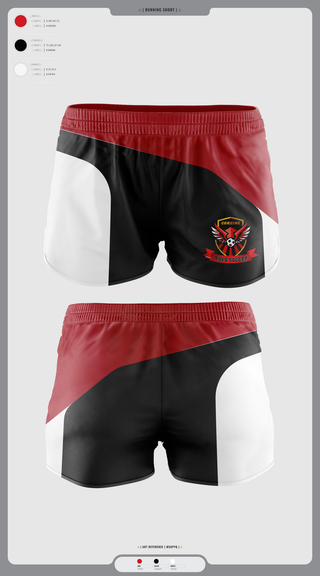 Womens Shorts, Corning Boys Soccer, Men's Soccer, Teamtime, Team time, sublimation, custom sports apparel, team uniforms, spirit wear, spiritwear, sports uniforms, custom shirts, team store, custom team store, fundraiser sports, apparel fundraiser